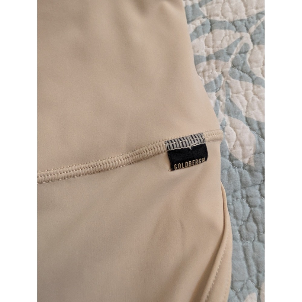 Goldbergh Claudine Tight Champagne Beige High Waist Sports Leggings NEW Ski Sz S - Picture 6 of 15